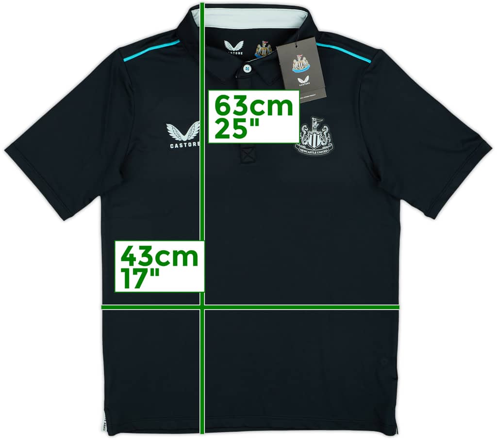 2021-22 Newcastle Castore Polo Shirt (L.Boys)