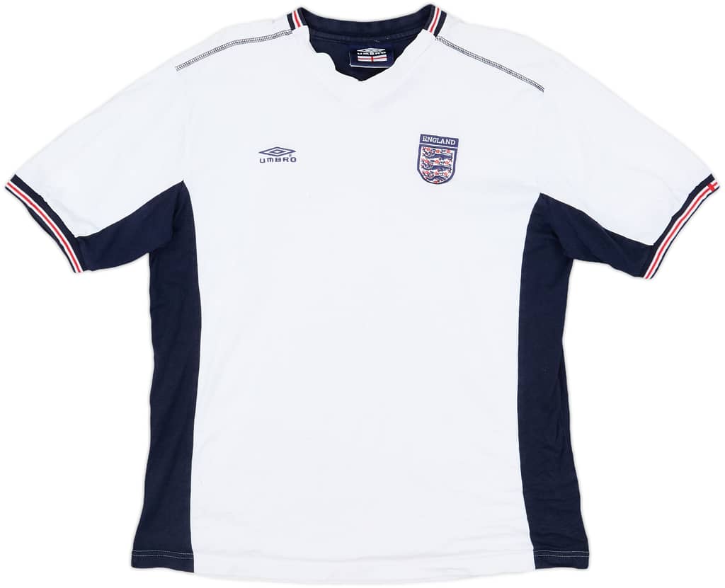 2002-04 England Umbro Tee - 7/10 - (L)