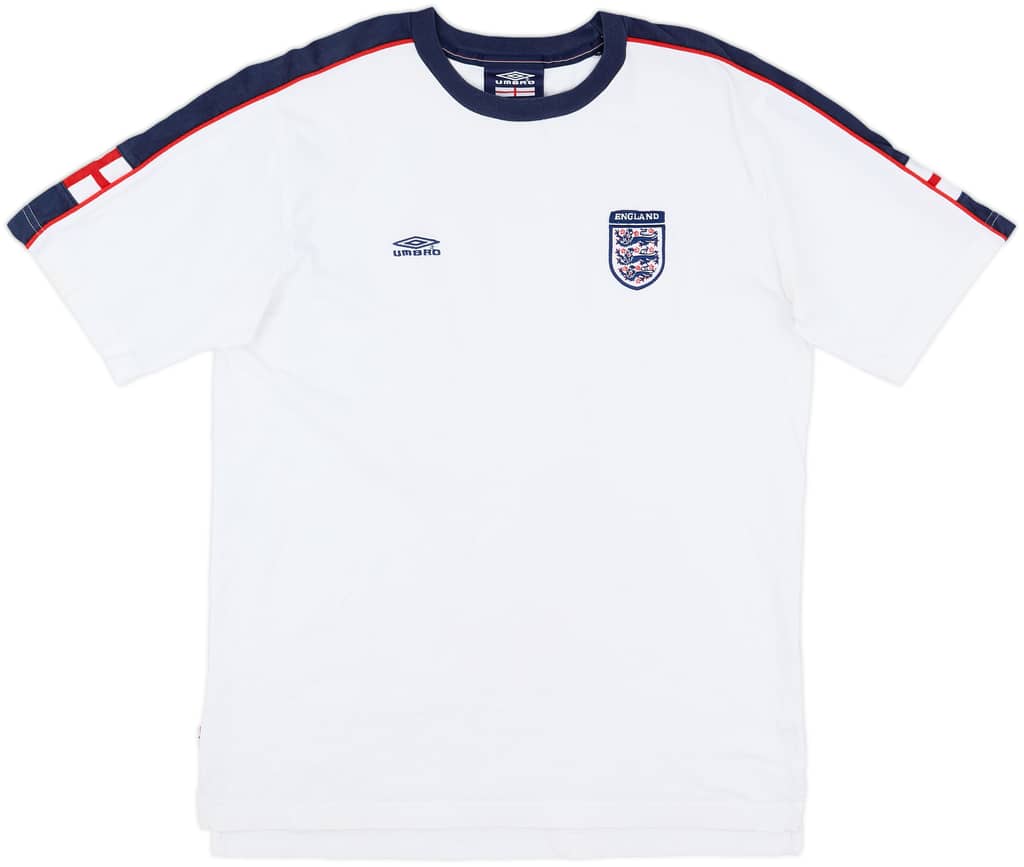2002-03 England Umbro Cotton Tee - 7/10 - (L)