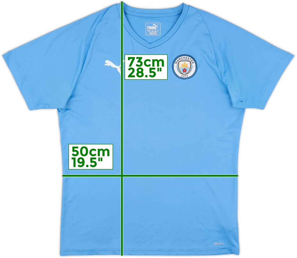 2019-20 Manchester City Puma Training Shirt - 5/10 - (M)