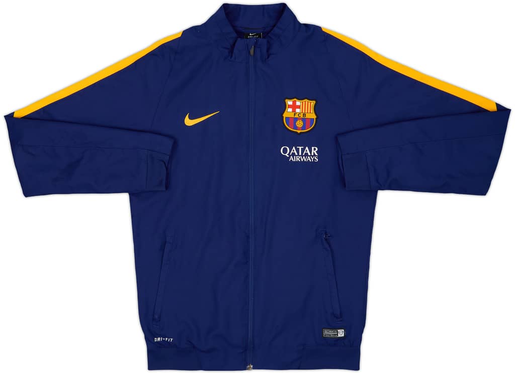 2015-16 Barcelona Nike Track Jacket - 9/10 - (S)