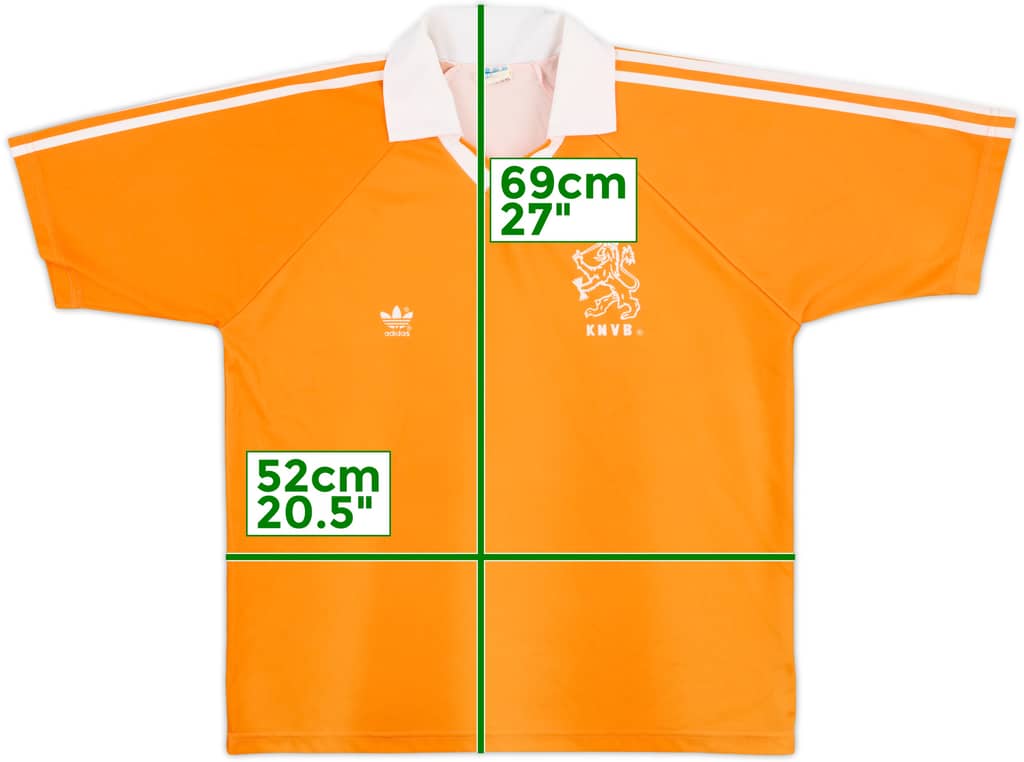1990-92 Netherlands Home Shirt - 6/10 - (S)
