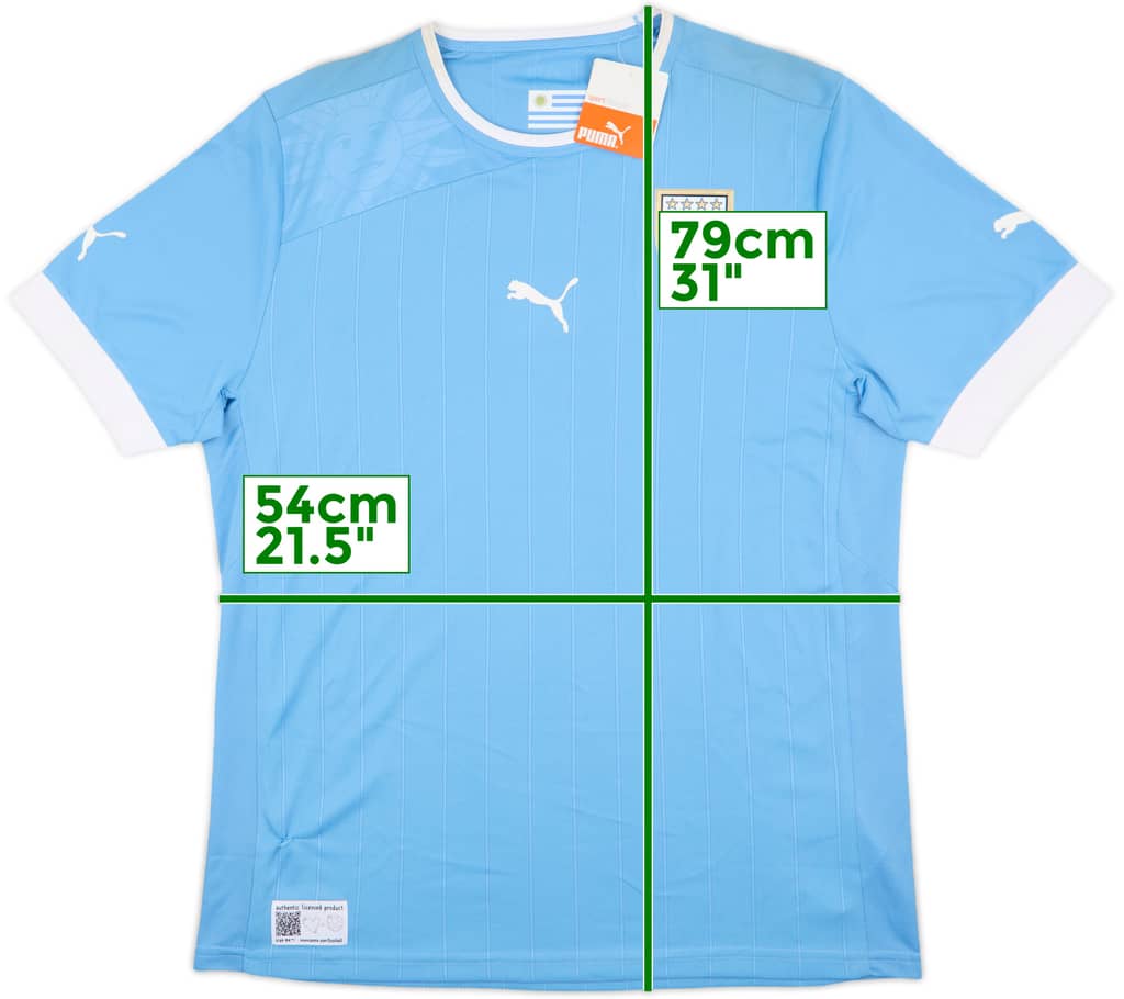 2012-14 Uruguay Home Shirt (XL)