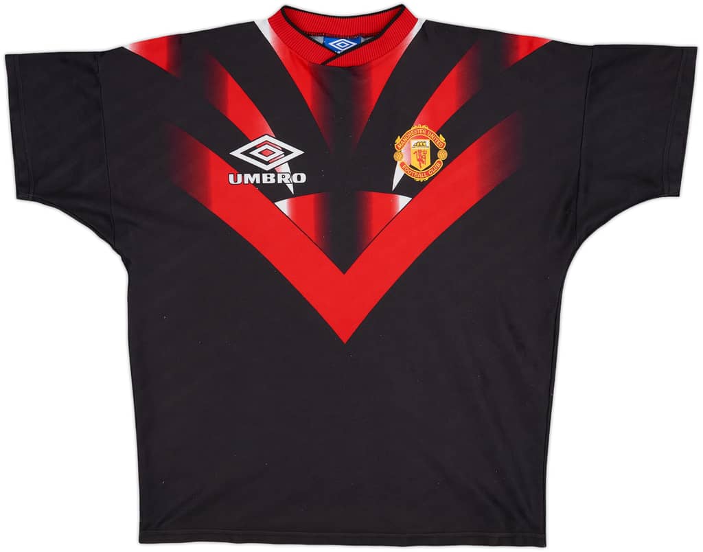 1994-95 Manchester United Umbro Training Shirt - 6/10 - (XL)
