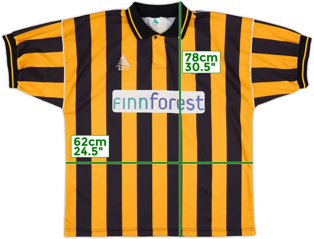 2000-01 Boston United Home Shirt - 8/10 - (XL)