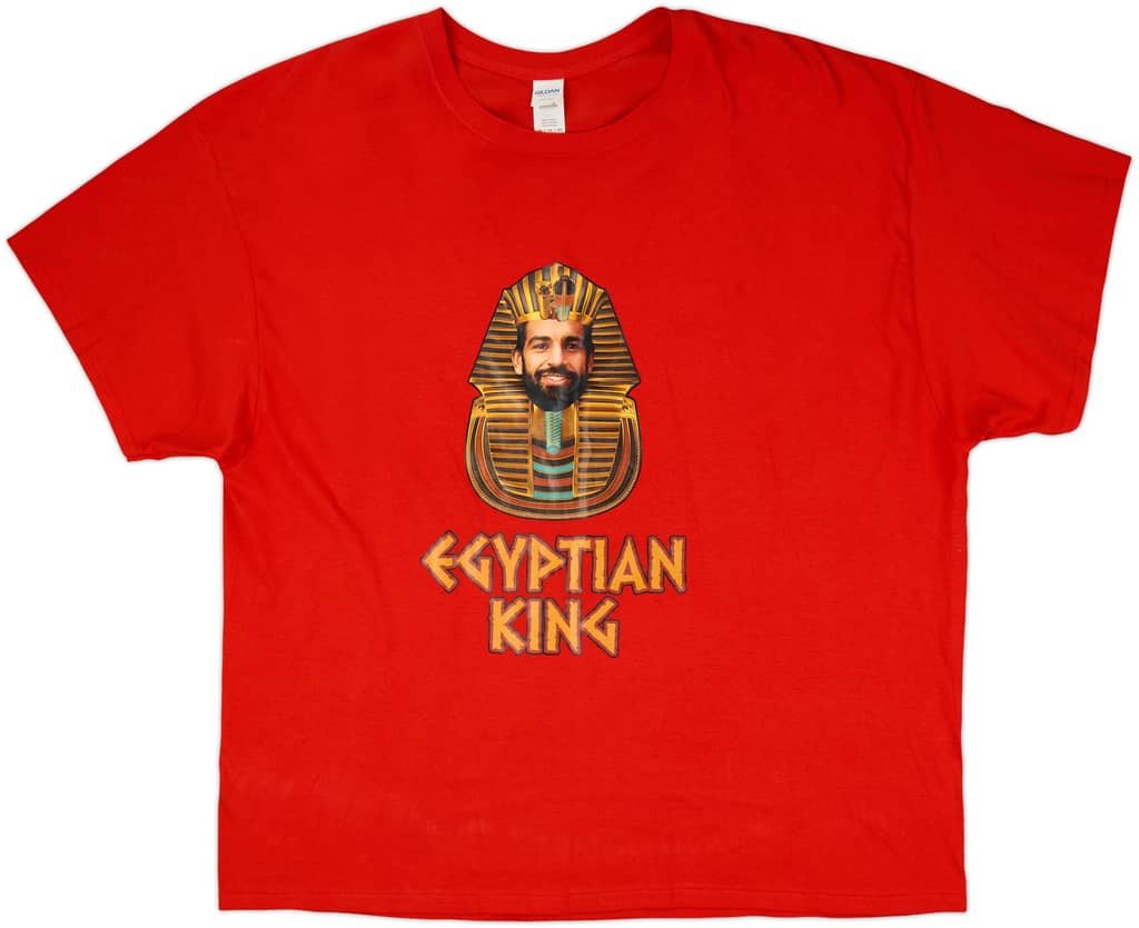 2010s Liverpool Mo Salah Graphic Tee - 9/10 - (3XL)