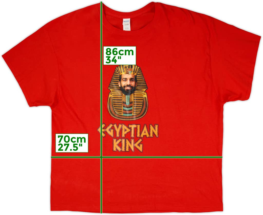 2010s Liverpool Mo Salah Graphic Tee - 9/10 - (3XL)