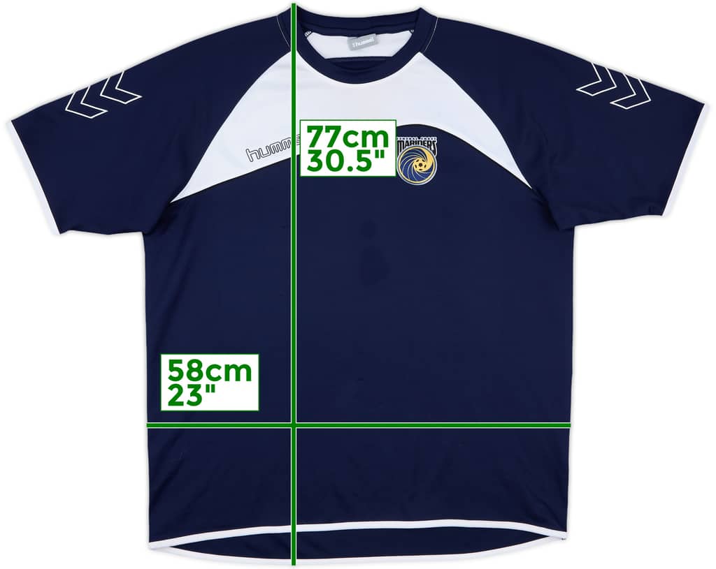 2011-12 Central Coast Mariners Hummel Training Shirt - 8/10 - (XL)