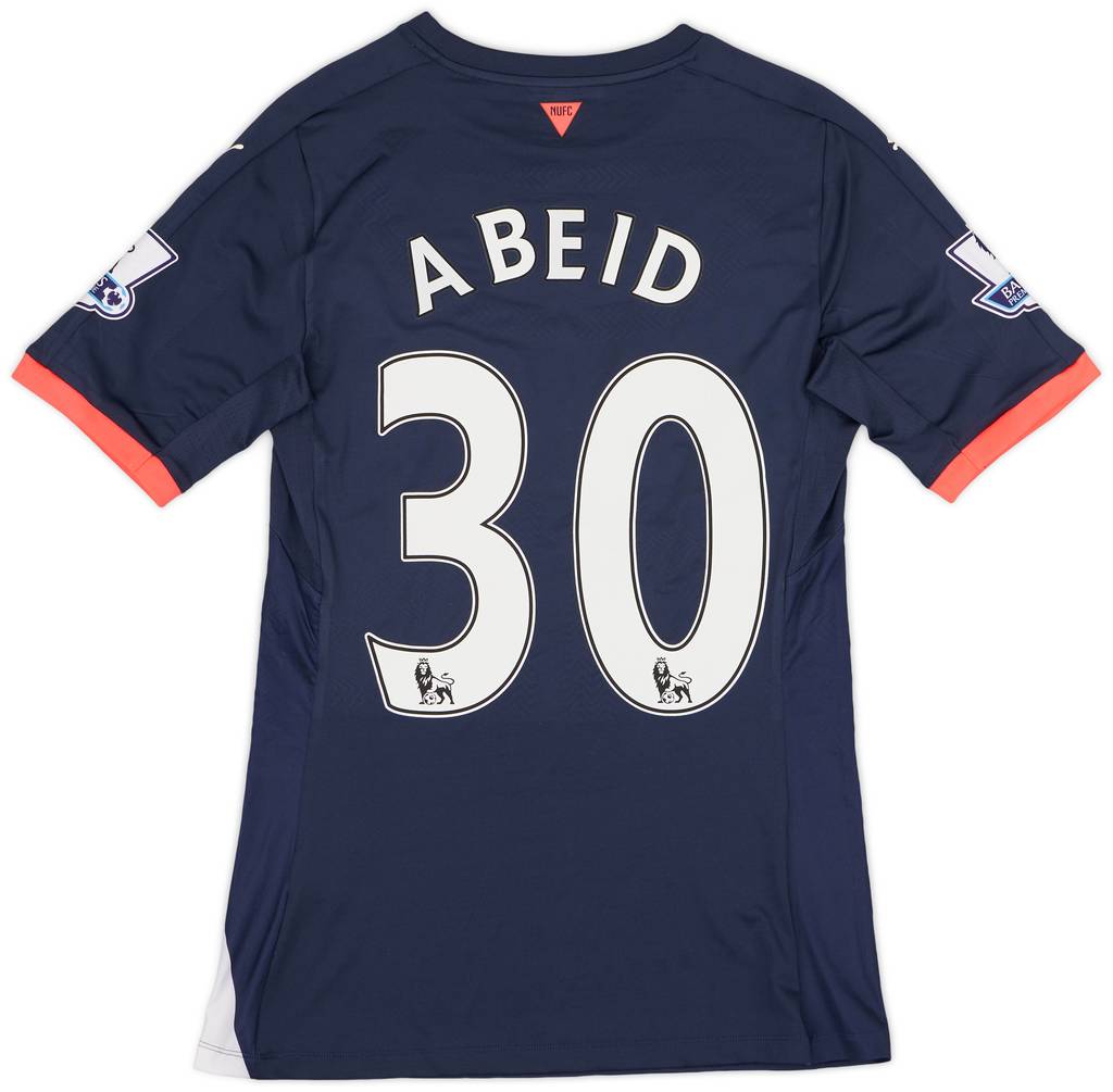 2015-16 Newcastle Player Issue Third Shirt Abeid #30 - 8/10 - (L)