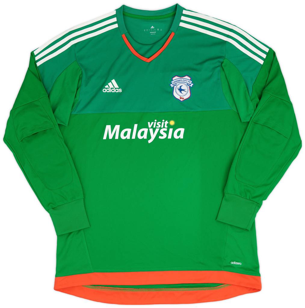 2015-16 Cardiff GK Shirt - 9/10 - (L)