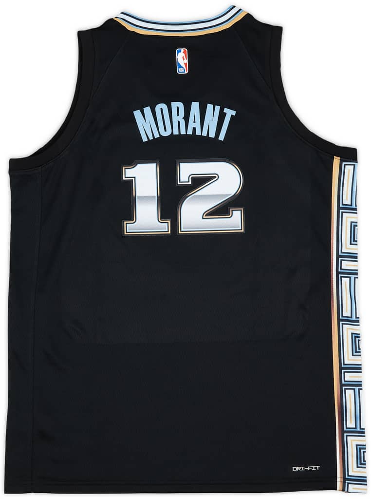 2022-23 Memphis Grizzlies Morant #12 Nike Swingman Alternate Jersey (XL.Kids)