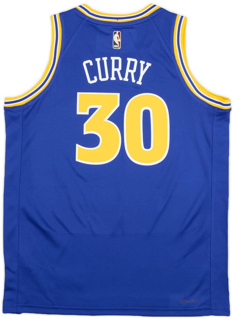 2022-23 Golden State Warriors Curry #30 Nike Swingman Classic Jersey (L.Kids)