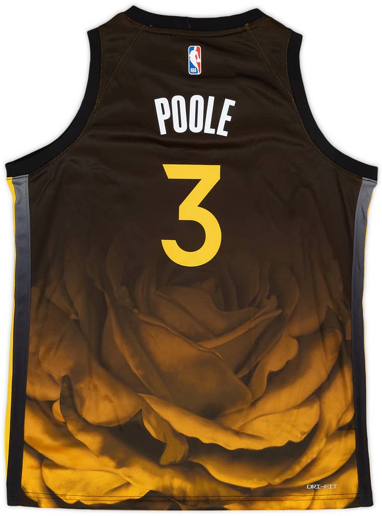 2022-23 Golden State Warriors Poole #3 Nike Swingman Alternate Jersey (M.Kids)