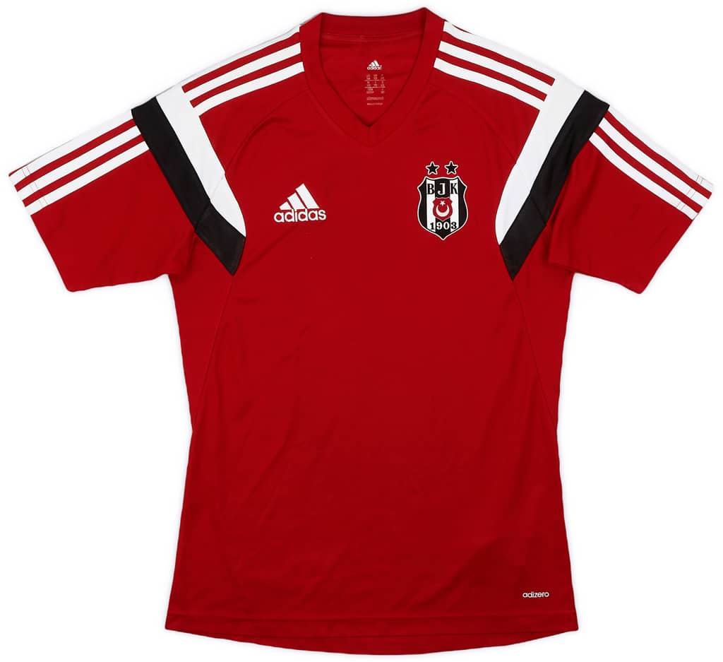 2014-15 Besiktas adidas Training Shirt - 7/10 - (XS)