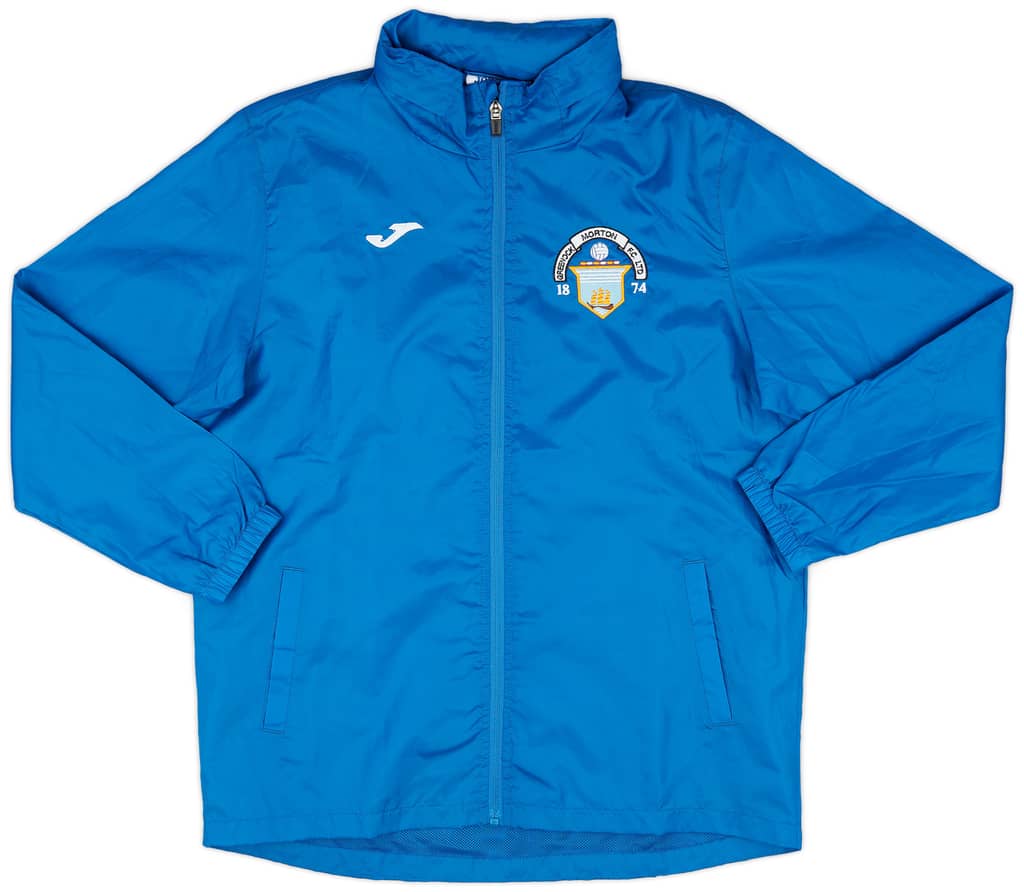 2022-23 Greenock Morton Joma Hooded Rain Jacket - 9/10 - (XL.Boys)