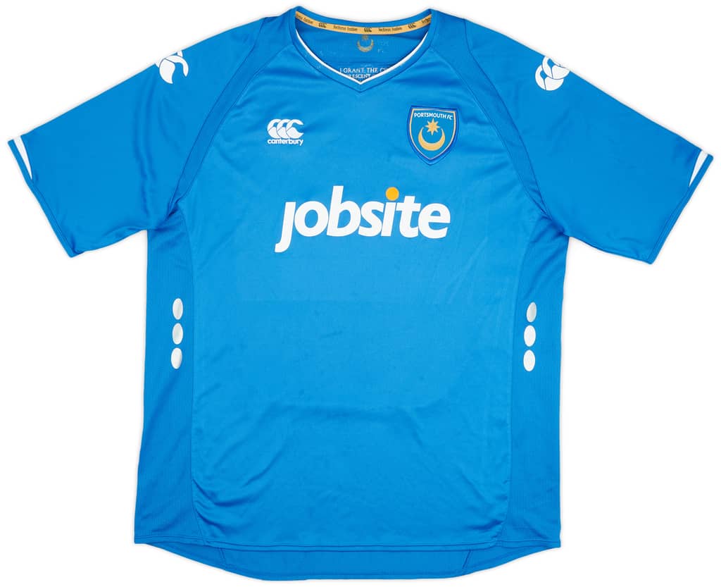 2009-10 Portsmouth Home Shirt - 7/10 - (XL)