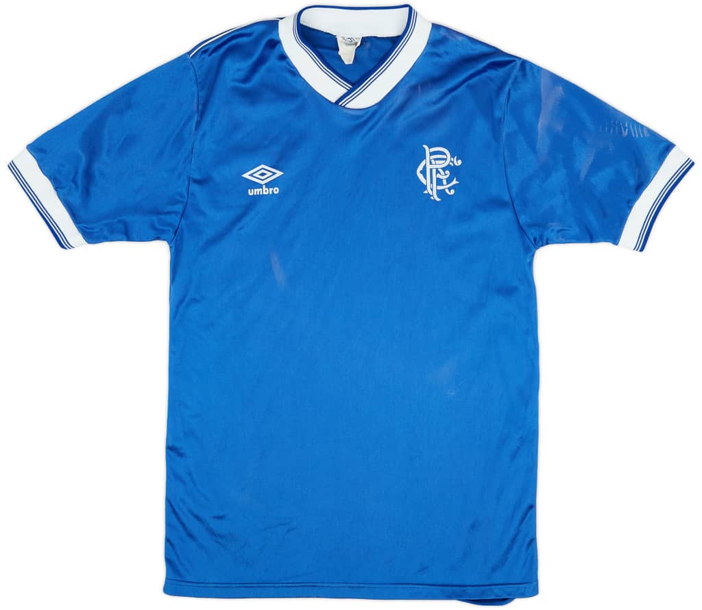 1984-87 Rangers Home Shirt - 5/10 - (M)