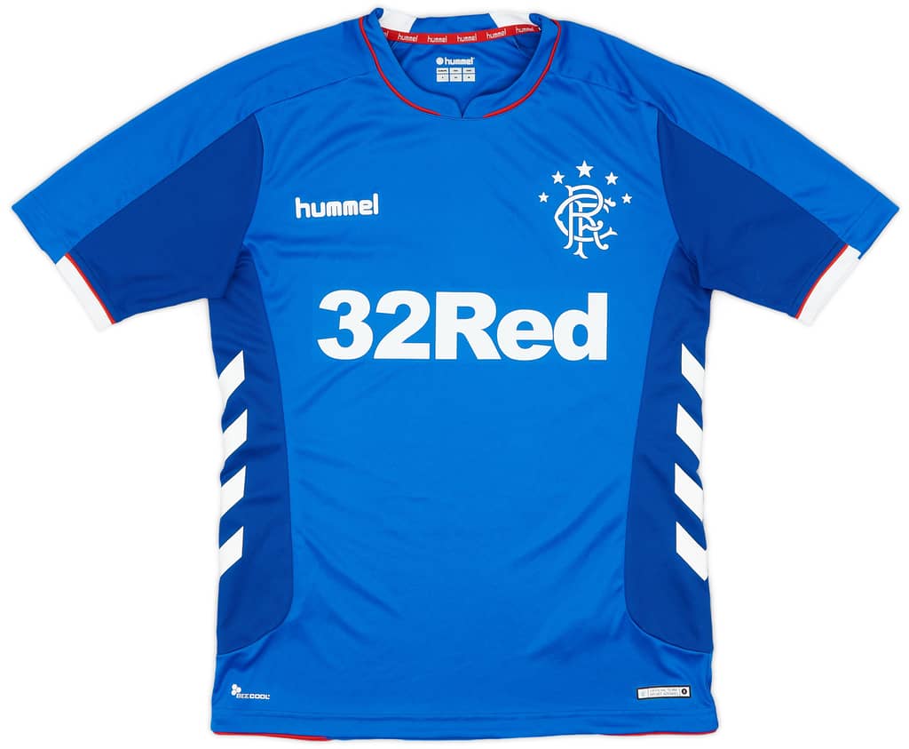2018-19 Rangers Home Shirt - 9/10 - (S)