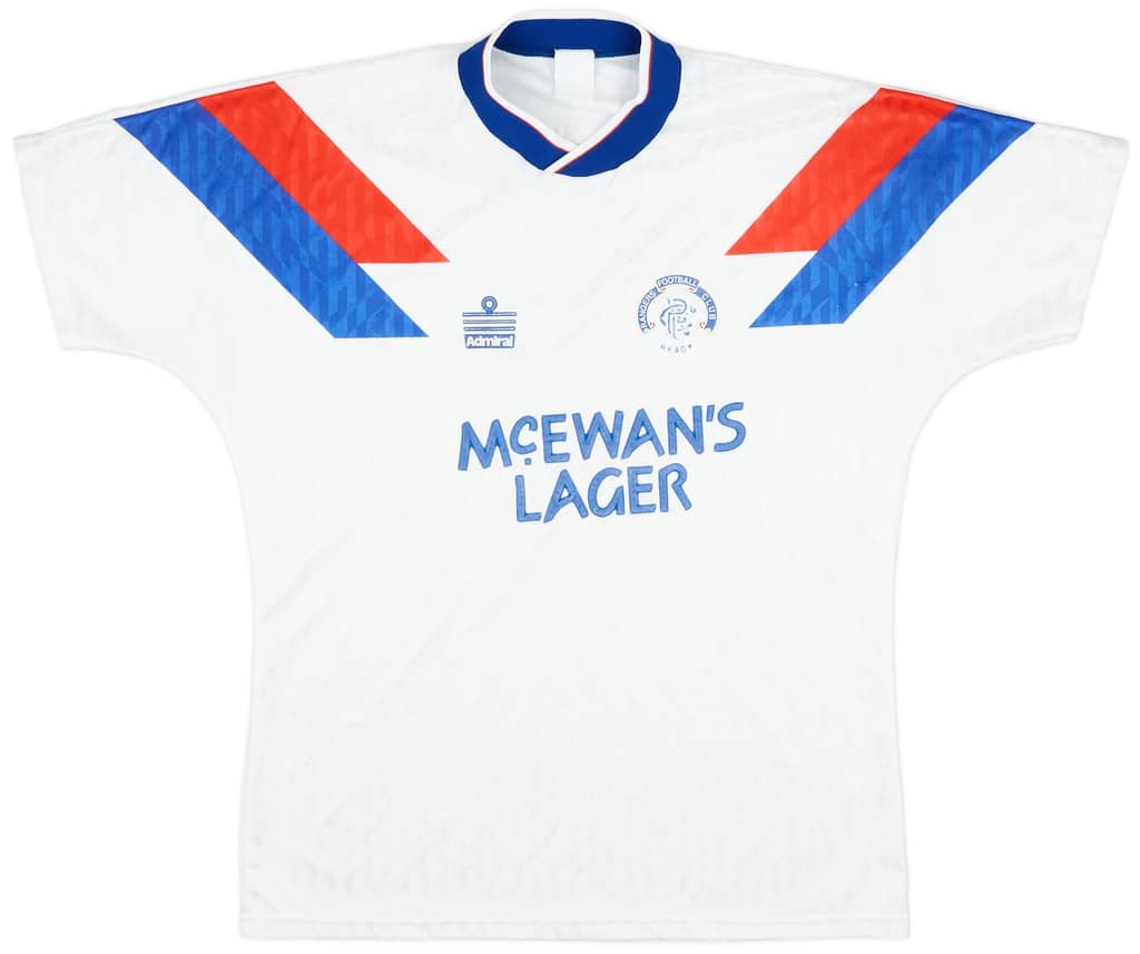 1990-92 Rangers Away Shirt - 8/10 - (L)