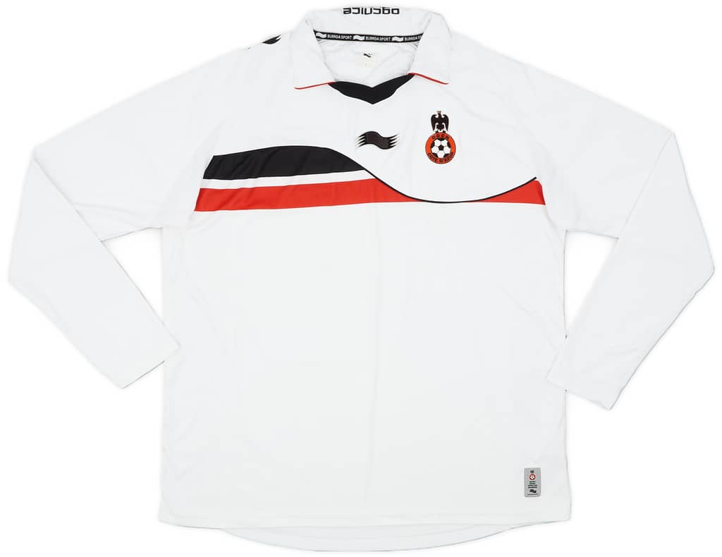 2011-12 Nice Away L/S Shirt - 7/10 - (XL)