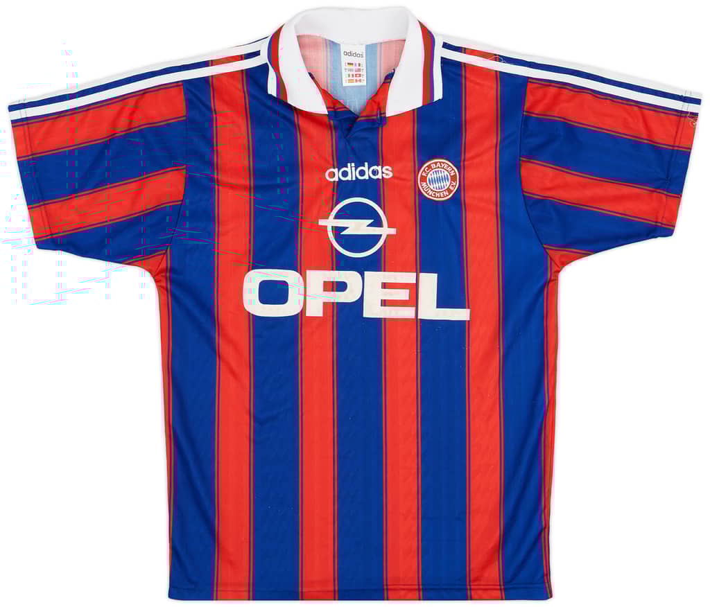 1995-97 Bayern Munich Home Shirt Rizzitelli #20 - 8/10 - (S)