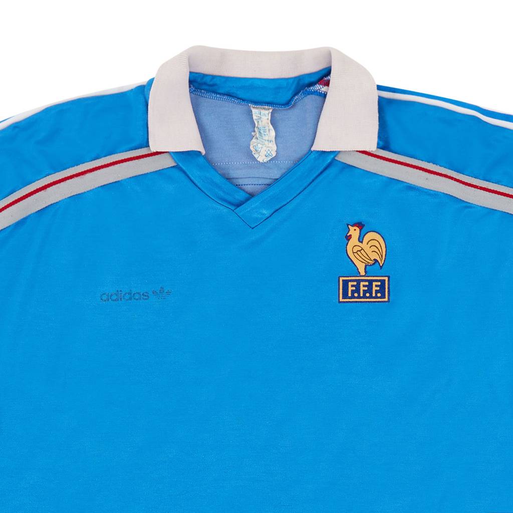 1985-90 France Home L/S Shirt - 5/10 - (S)