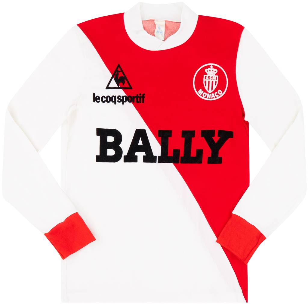 1982-83 Monaco Home L/S Shirt - 8/10 - (S)