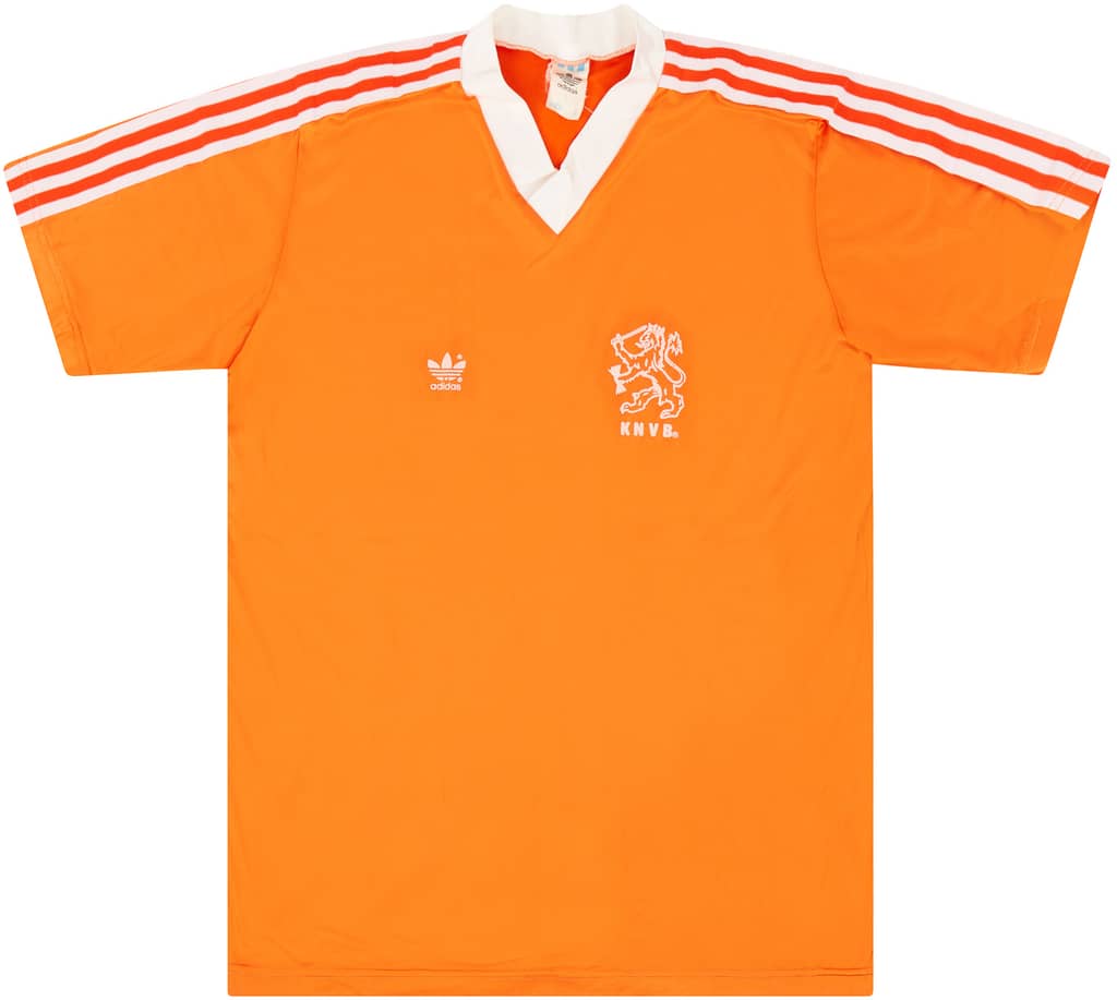 1989-90 Netherlands Centenary Home Shirt - 8/10 - (L)