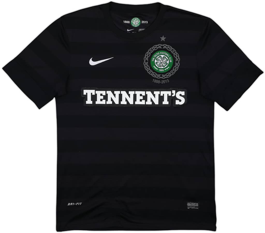2012-13 Celtic '125th Anniversary' Away Shirt Brown #8 - 7/10 - (S)