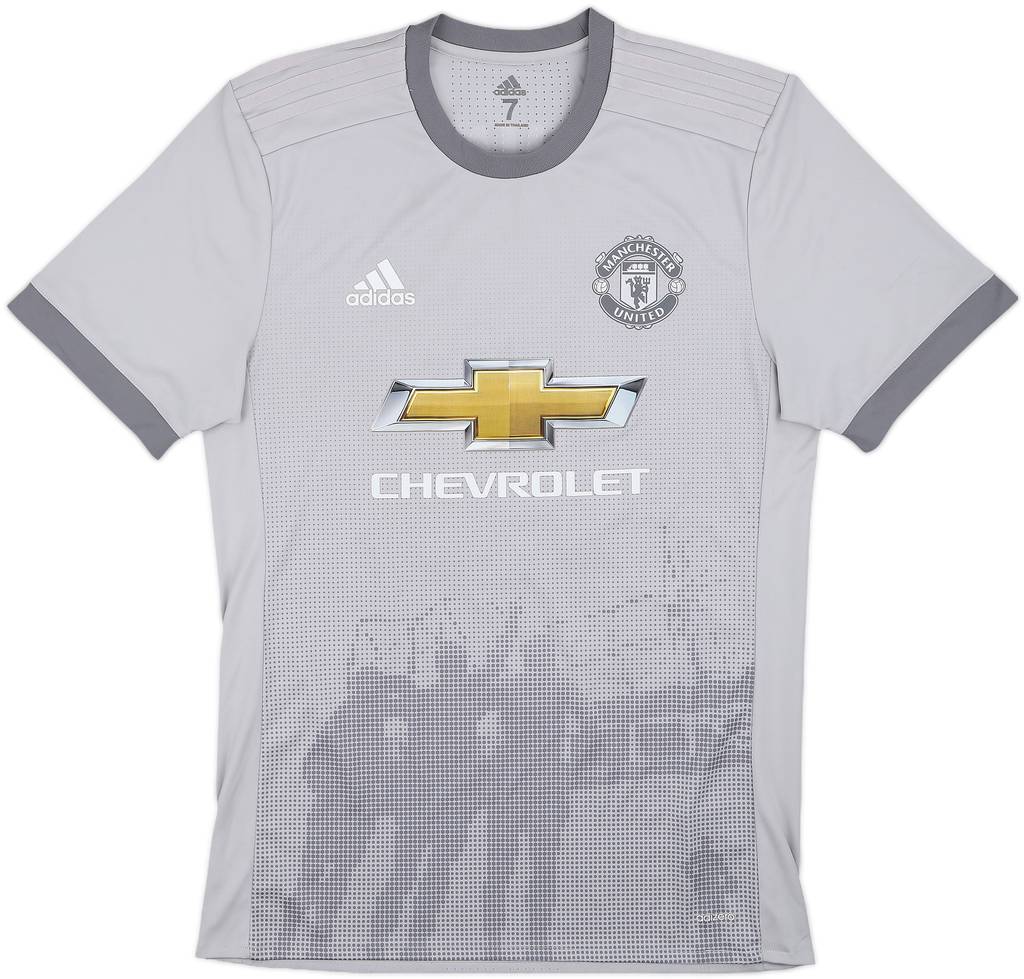 2017-18 Manchester United Player Issue Third Shirt Ibrahimovic #10 - 7/10 - (M/L)