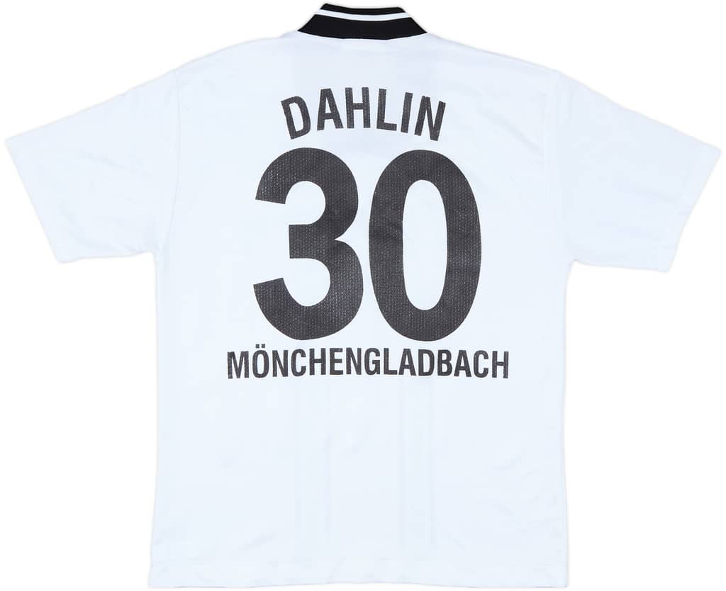 1996-97 Borussia Monchengladbach Home Shirt Dahlin #30 - 7/10 - (M)