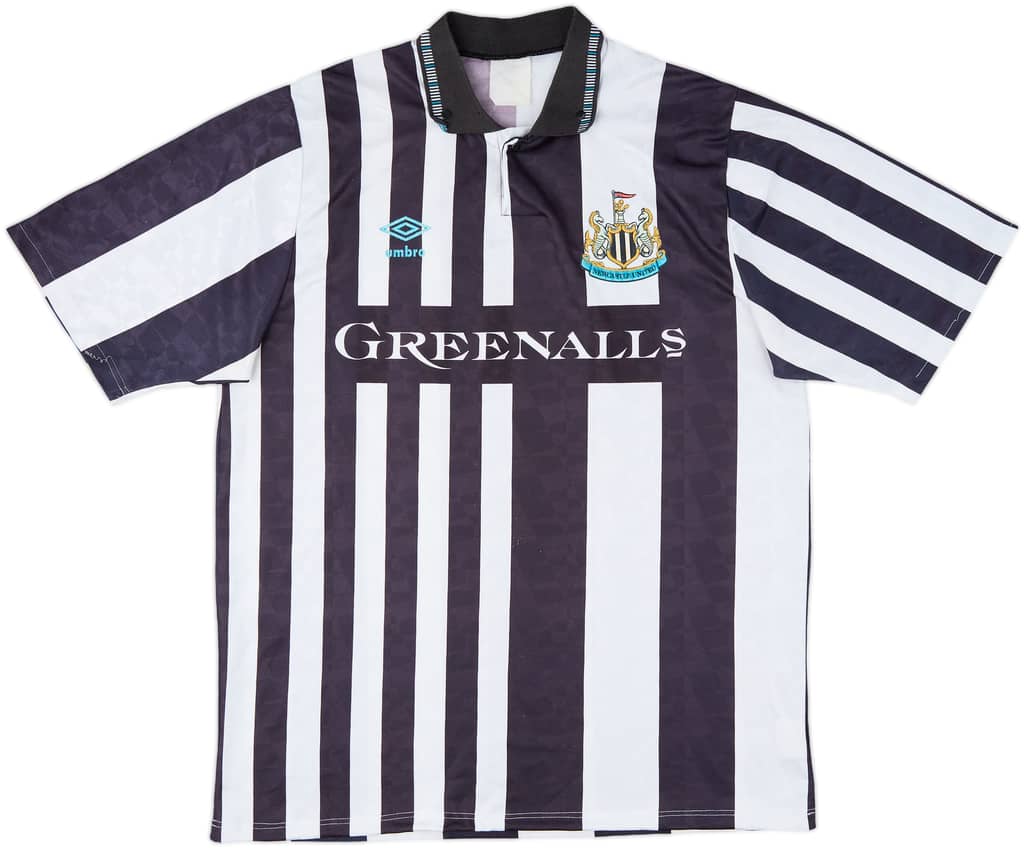 1990-91 Newcastle United Home Shirt - 5/10 - (L)