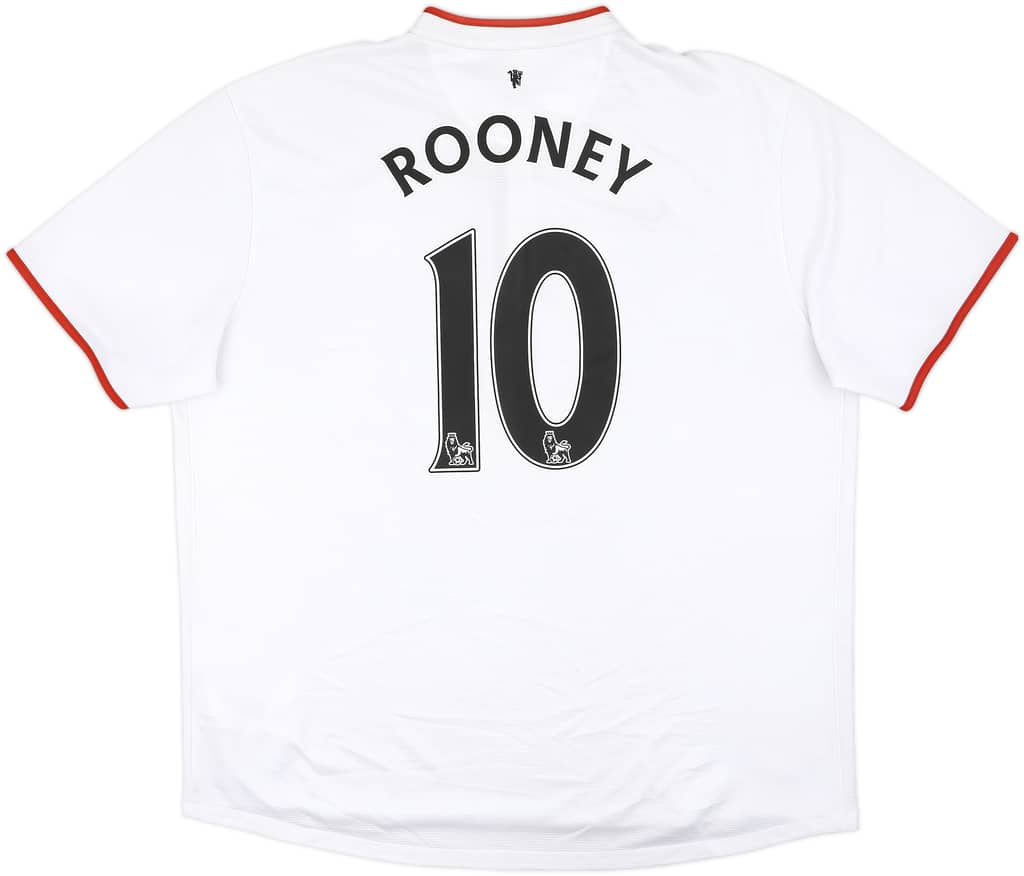 2012-14 Manchester United Away Shirt Rooney #10 - 6/10 - (XXL)