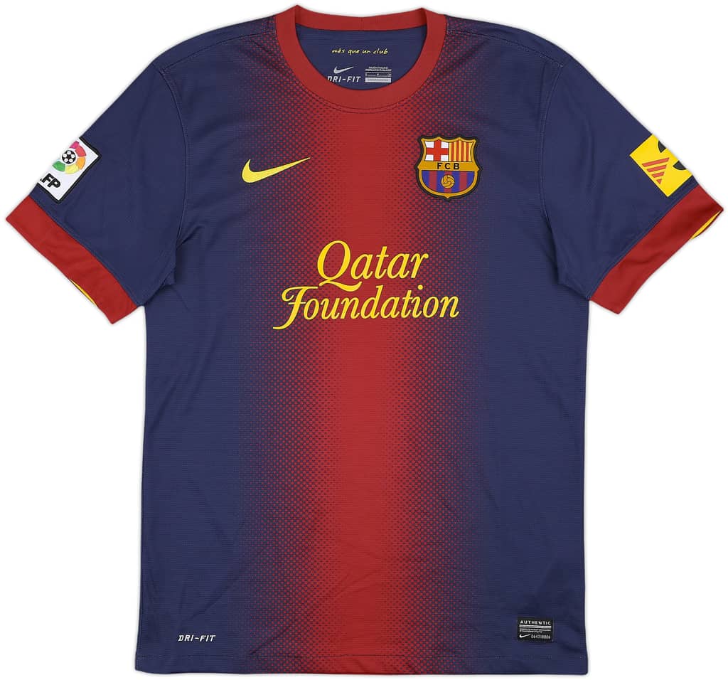 2012-13 Barcelona Home Shirt Messi #10 - 7/10 - (S)