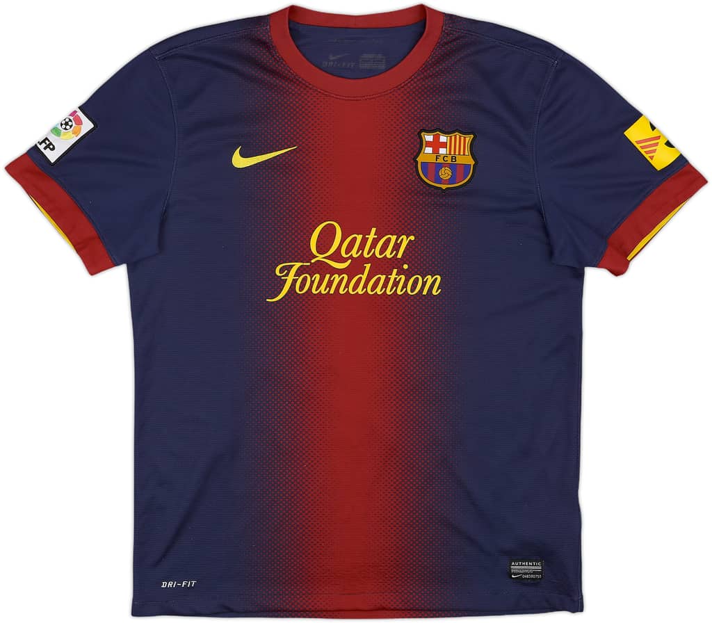 2012-13 Barcelona Home Shirt Messi #10 - 6/10 - (M)