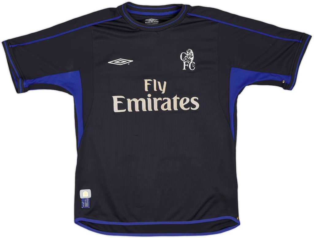 2002-04 Chelsea Away Shirt Zola #25 - 6/10 - (M)
