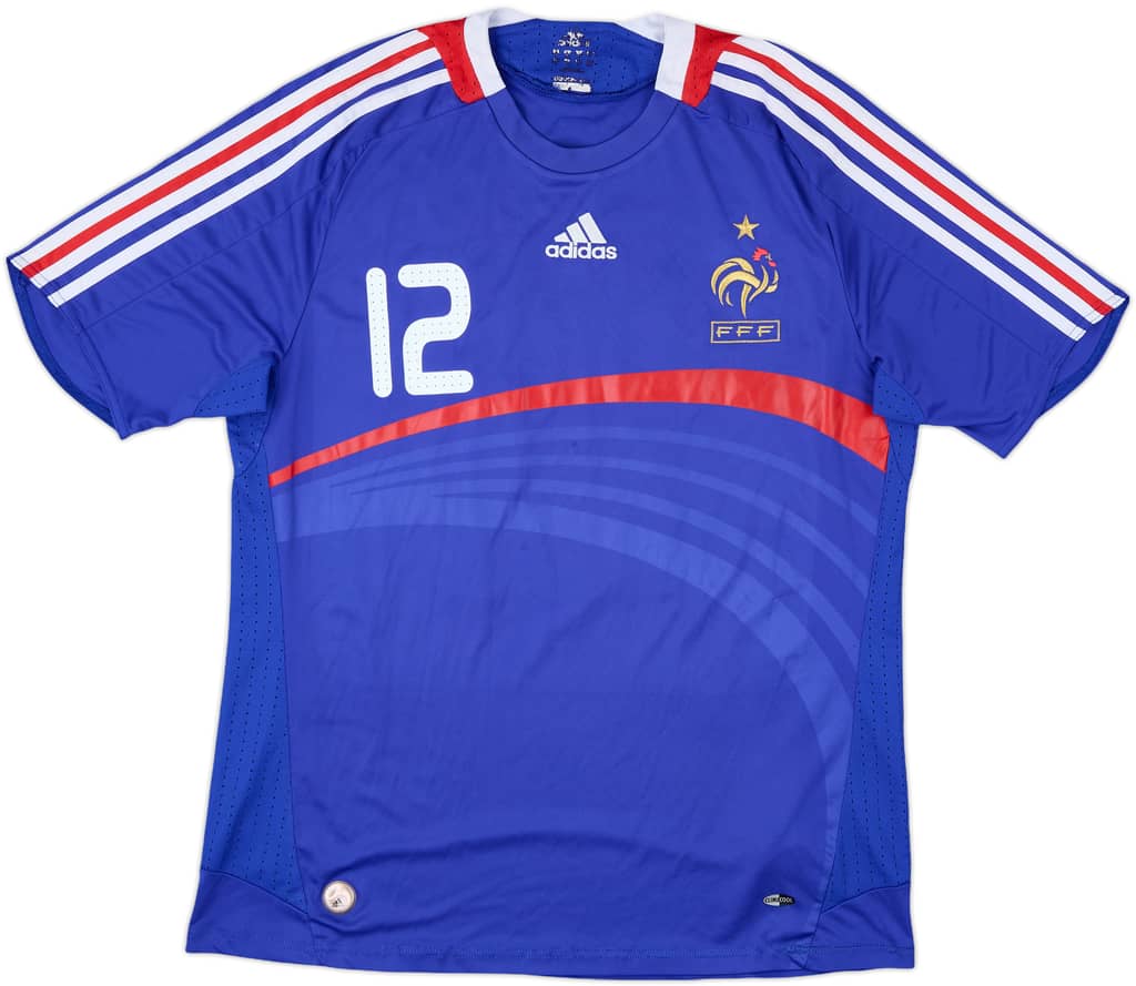 2007-08 France Home Shirt Henry #12 - 5/10 - (L)