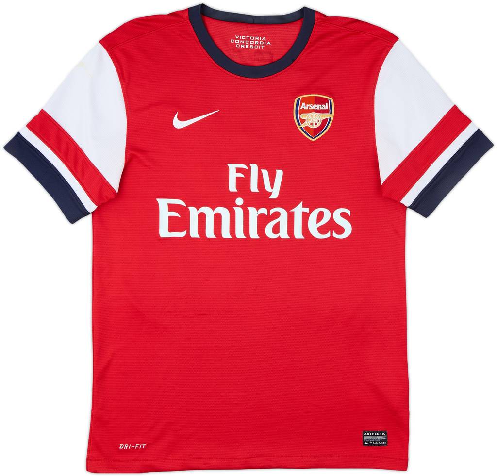 2012-14 Arsenal Home Shirt Arteta #8 - 5/10 - (S)