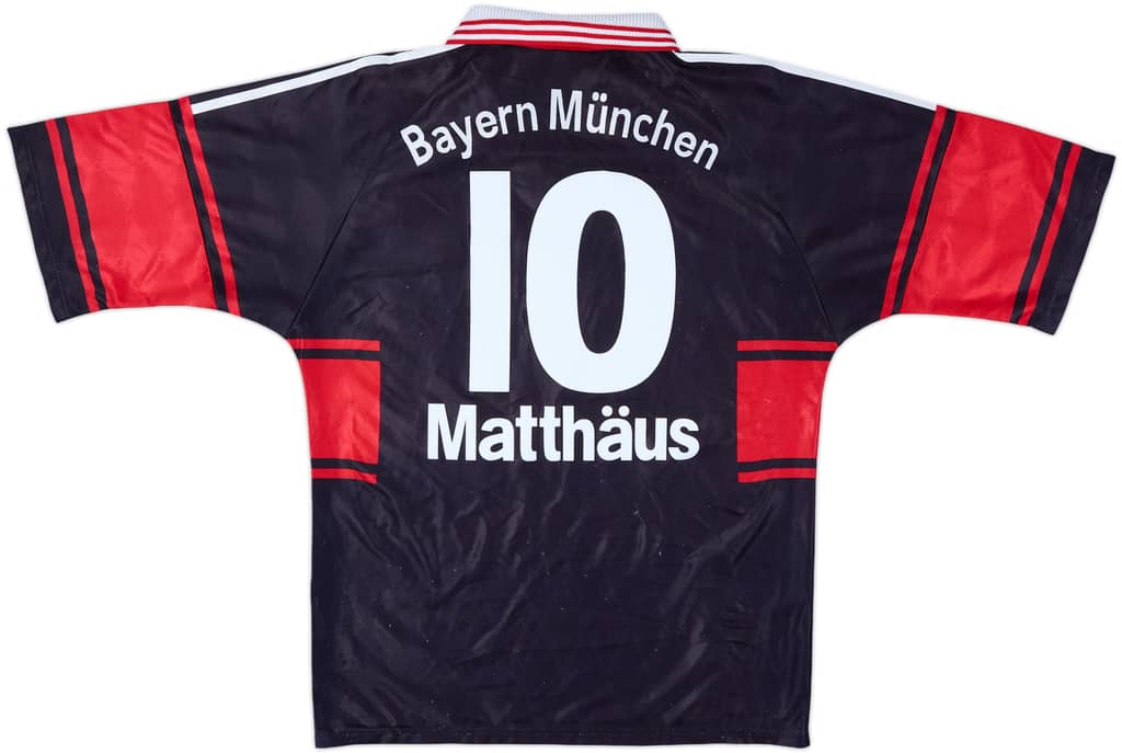 1997-99 Bayern Munich Home Shirt Matthaus #10 - 6/10 - (S)