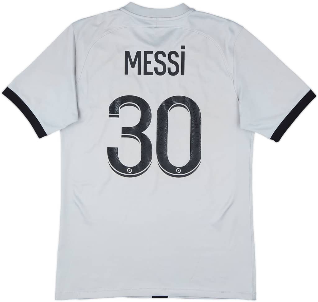 2022-23 Paris Saint-Germain Away Shirt Messi #30 - 6/10 - (S)