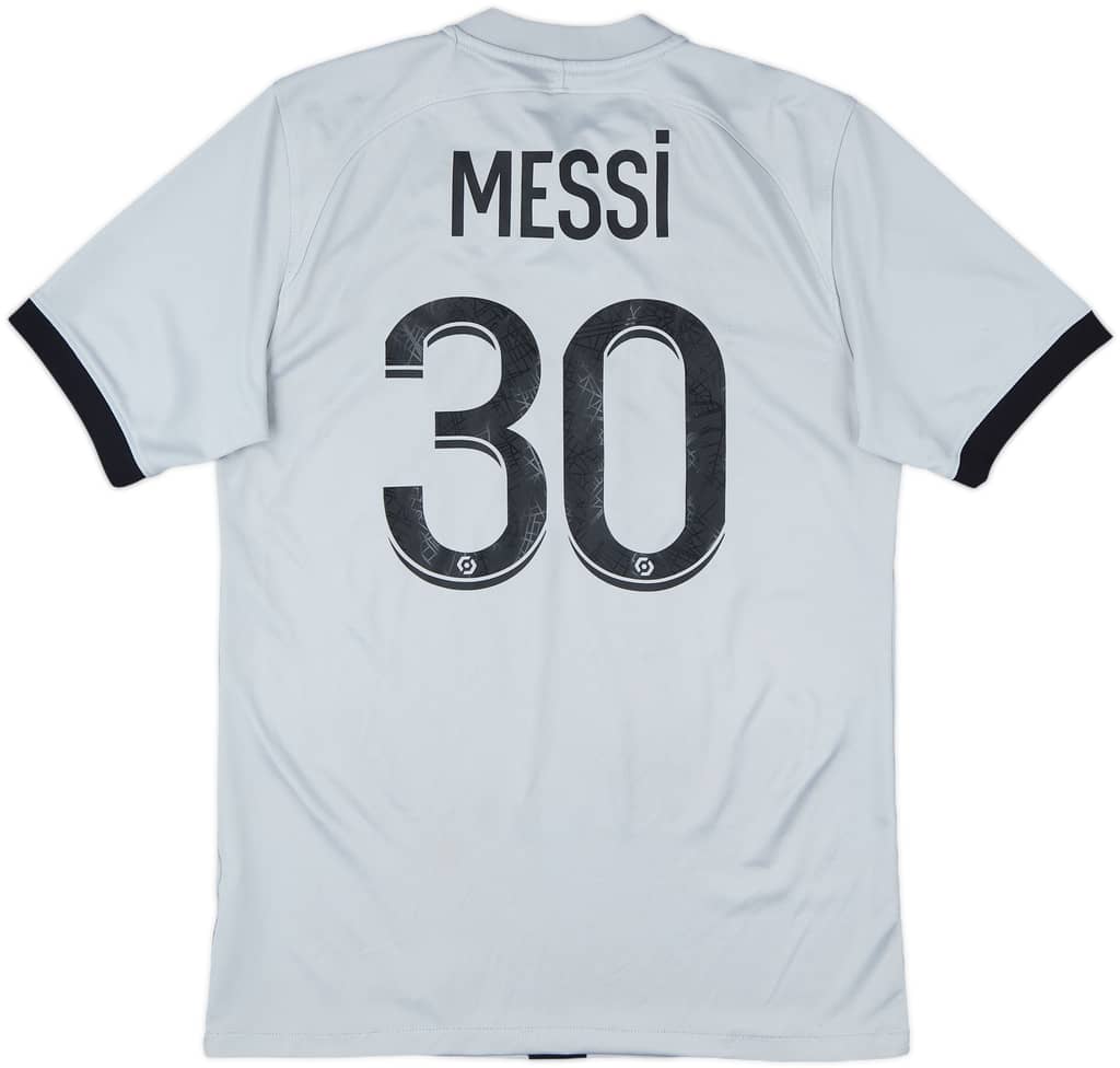 2022-23 Paris Saint-Germain Away Shirt Messi #30 - 6/10 - (S)