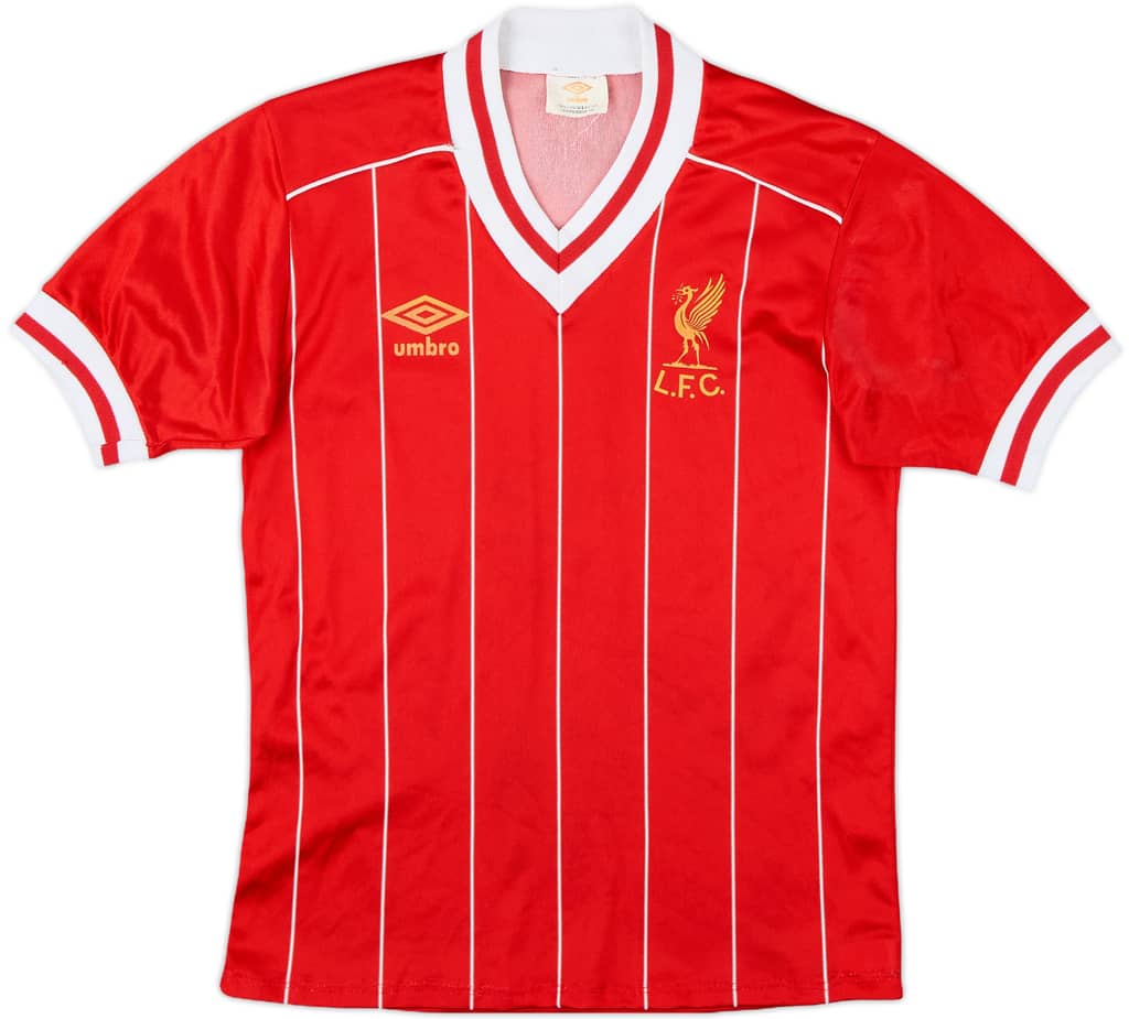 1982-85 Liverpool Home Shirt - 7/10 - (S)