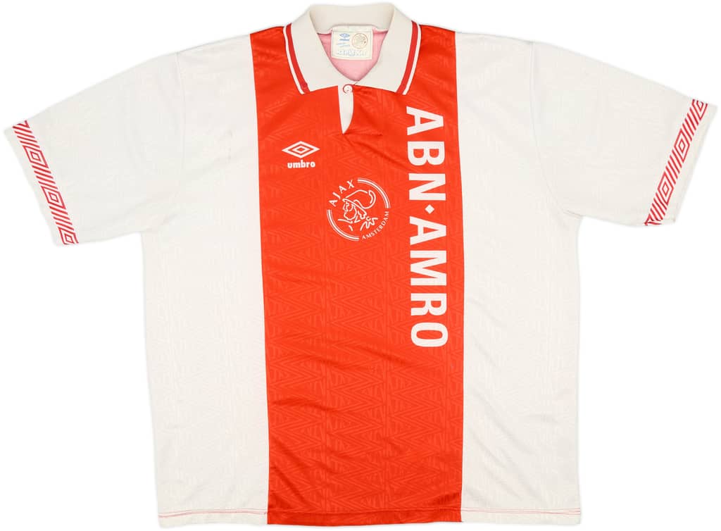 1991-93 Ajax Home Shirt - 6/10 - (XL)