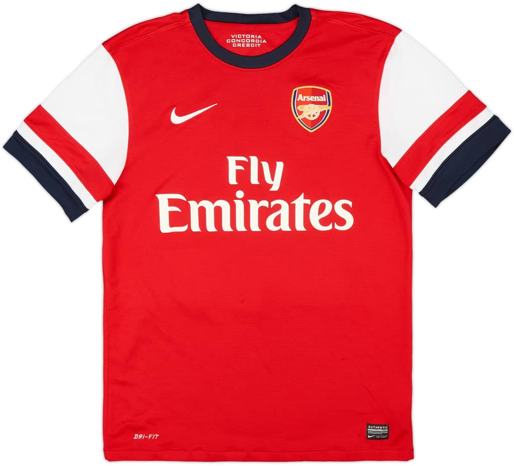 2012-14 Arsenal Home Shirt Arteta #8 - 7/10 - (S)