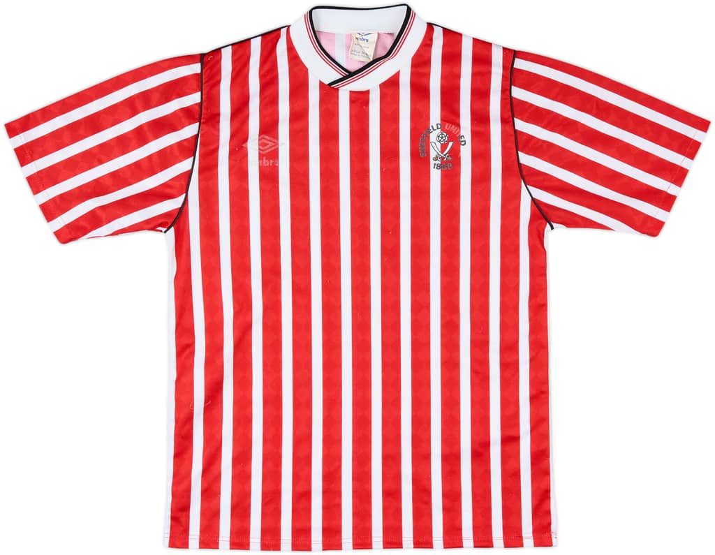 1987-90 Sheffield United Home Shirt - 4/10 - (S)