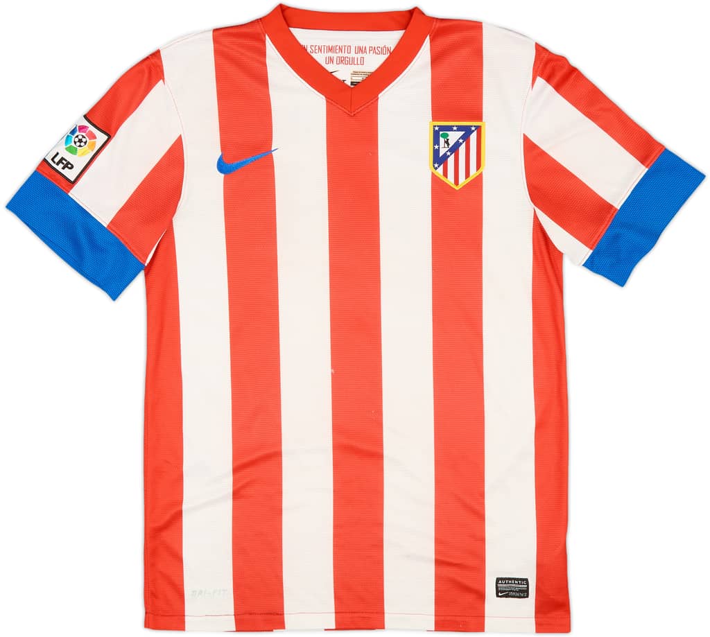 2012-13 Atletico Madrid Home Shirt D.Costa #19 - 6/10 - (S)