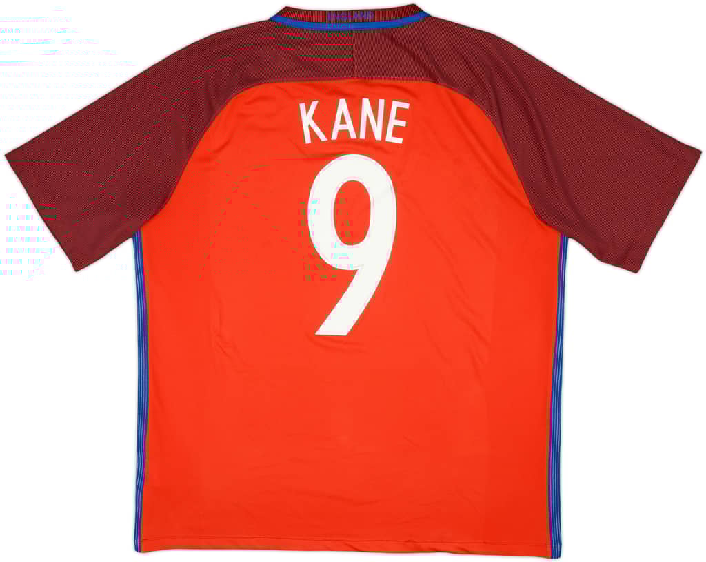 2016-17 England Away Shirt Kane #9 - 6/10 - (XL)