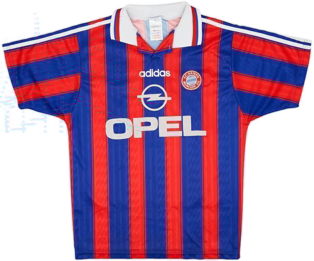 1995-97 Bayern Munich Home Shirt Klinsmann #18 - 7/10 - (S)