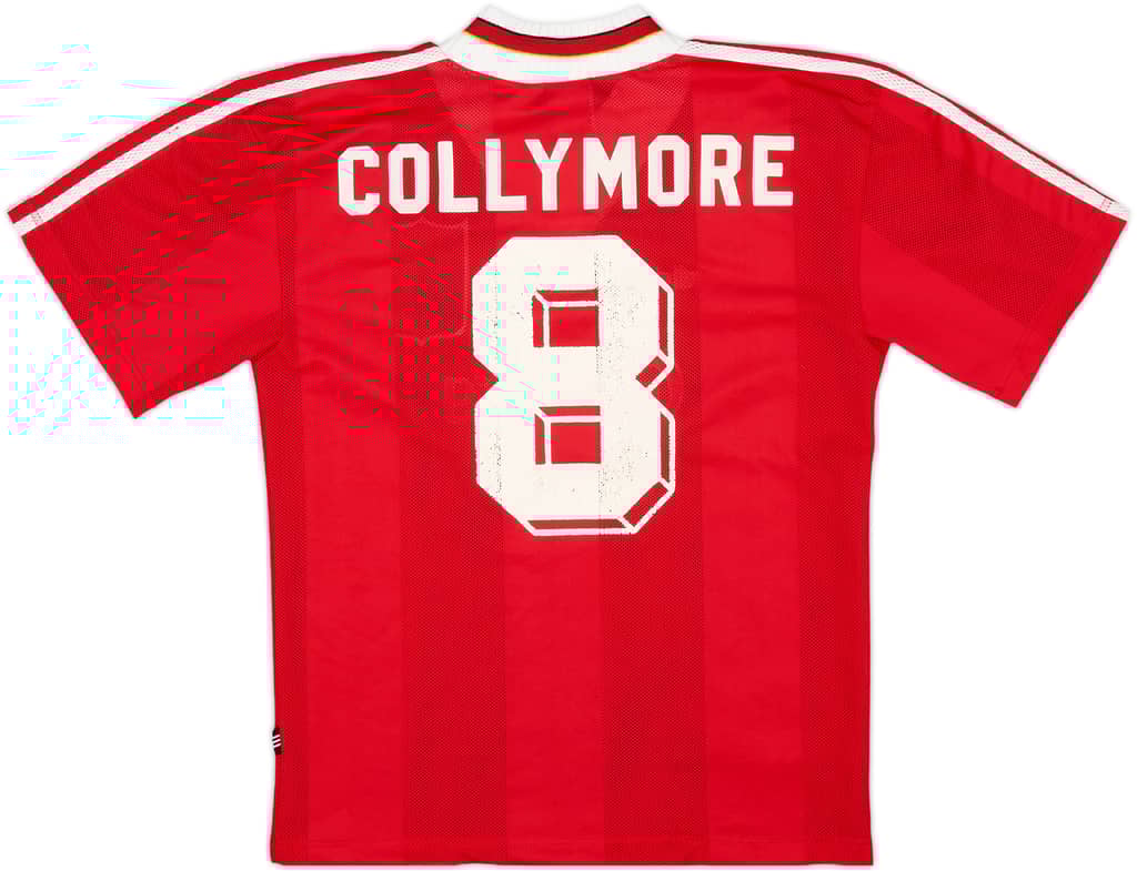 1996-98 Liverpool Home Shirt Collymore #8 - 6/10 - (L.Boys)
