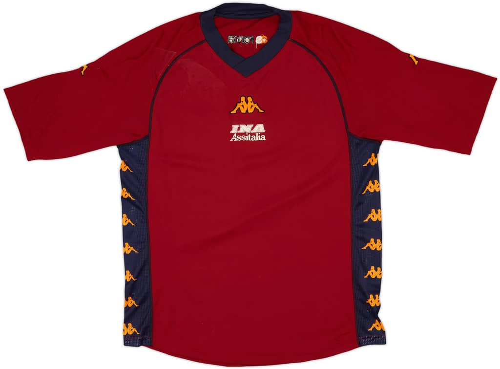 2001-02 Roma Kappa Training Shirt - 4/10 - (XL)